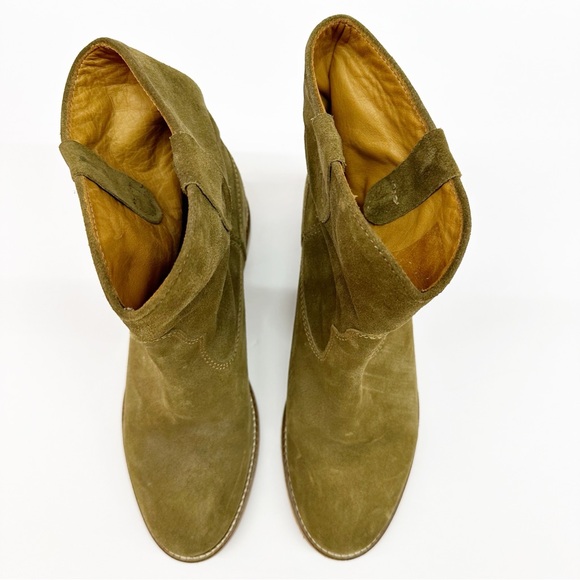 ÉTOILE ISABEL MARANT CHRISSY SUEDE RIDING BOOTS - Picture 5 of 10